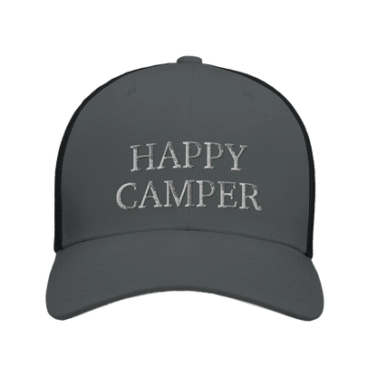 happy camper | panel trucker cap