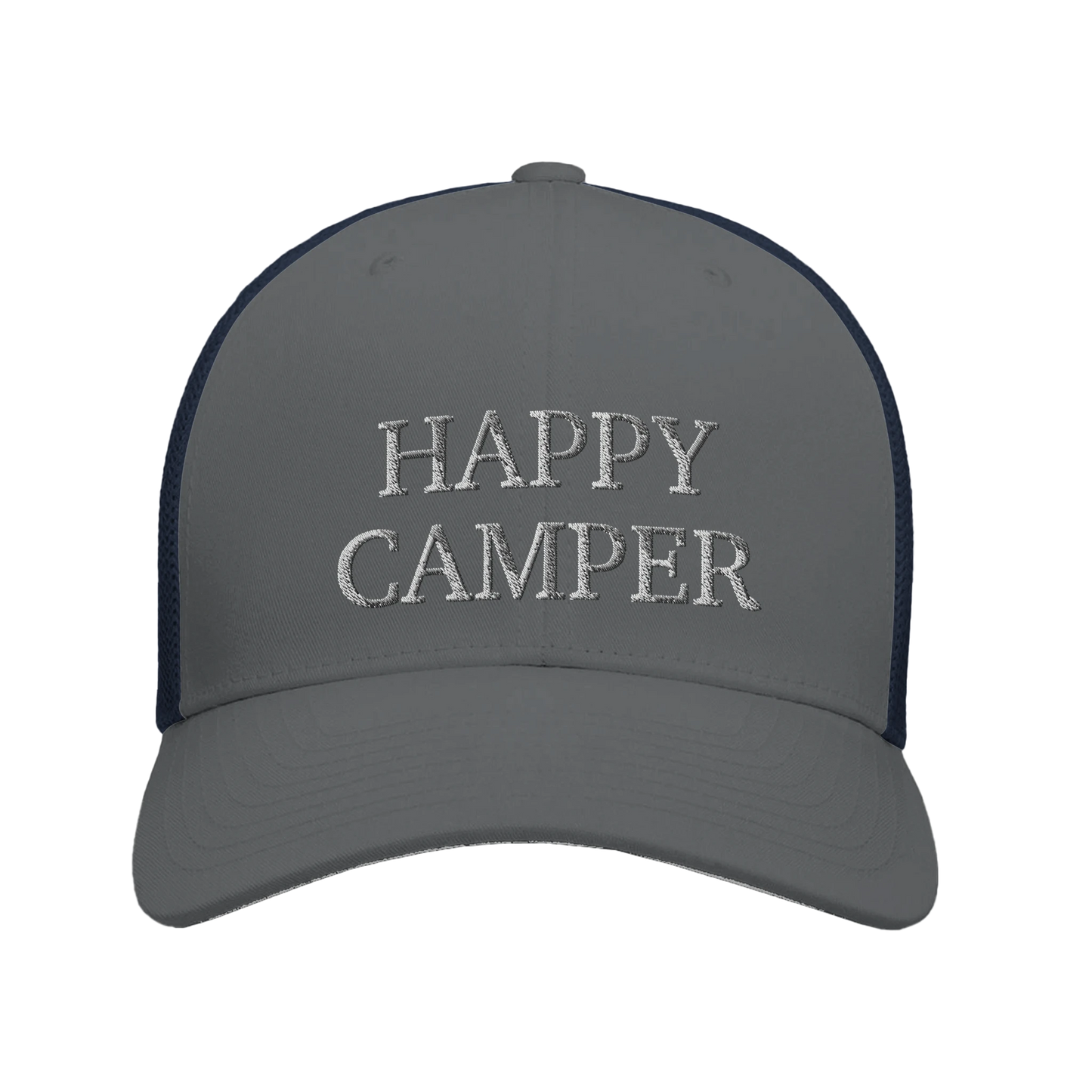 happy camper | panel trucker cap
