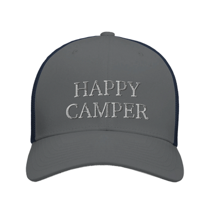 happy camper | panel trucker cap
