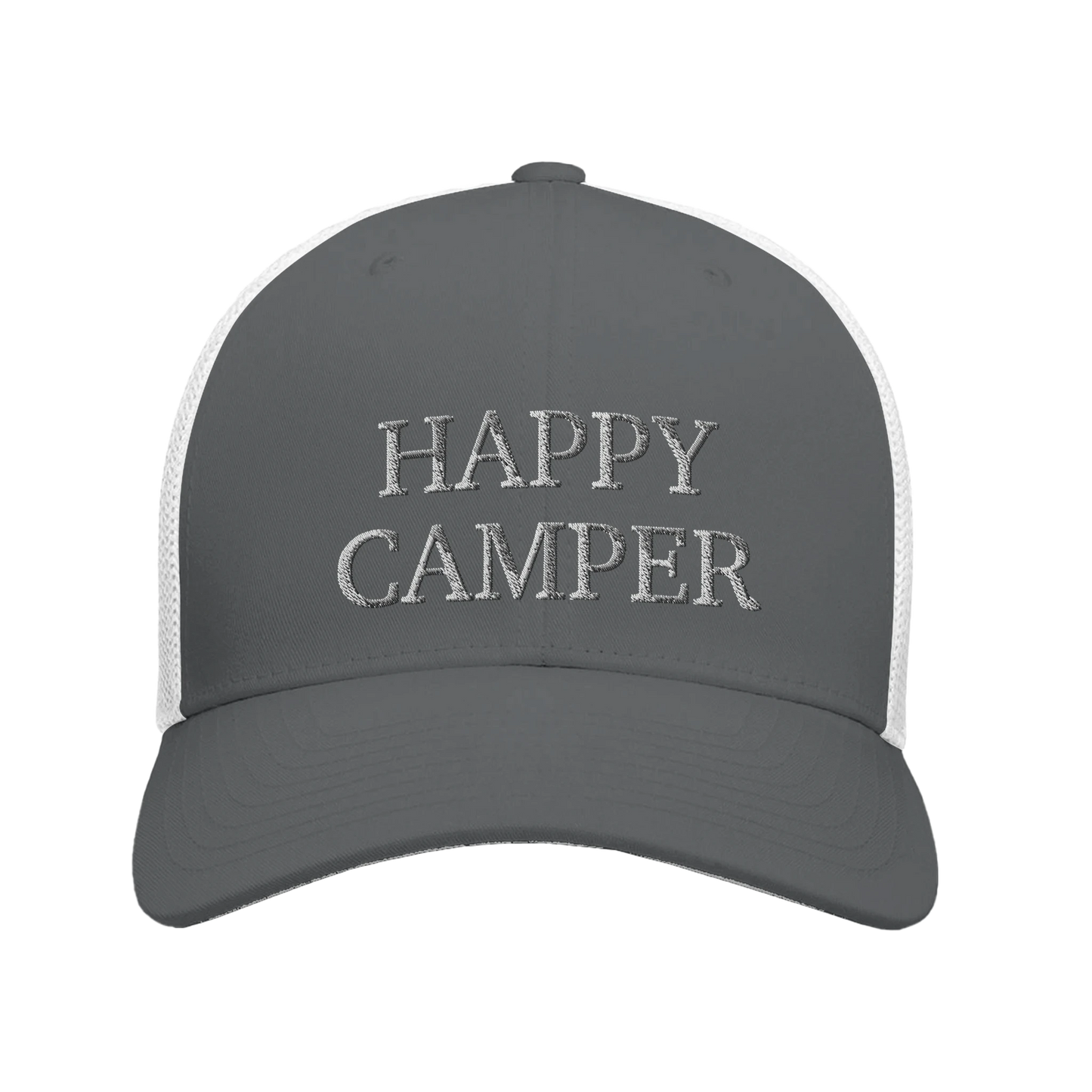 happy camper | panel trucker cap