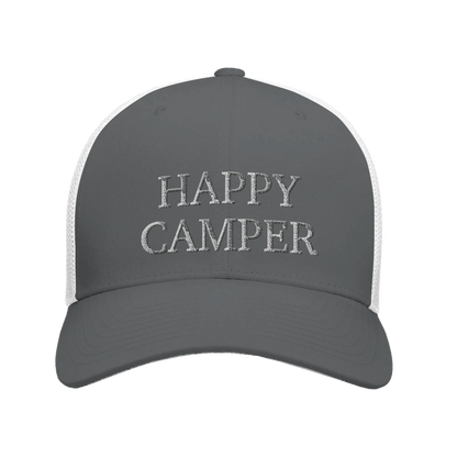 happy camper | panel trucker cap