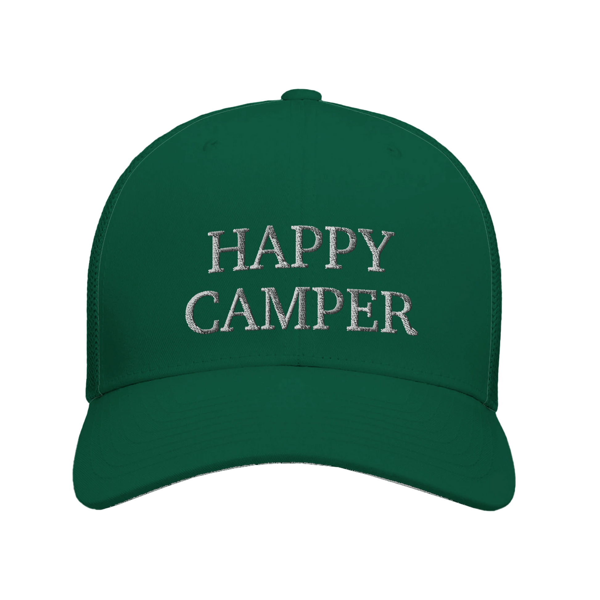 happy camper | panel trucker cap