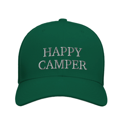 happy camper | panel trucker cap