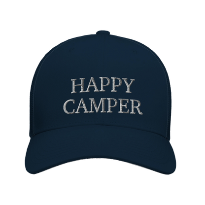 happy camper | panel trucker cap