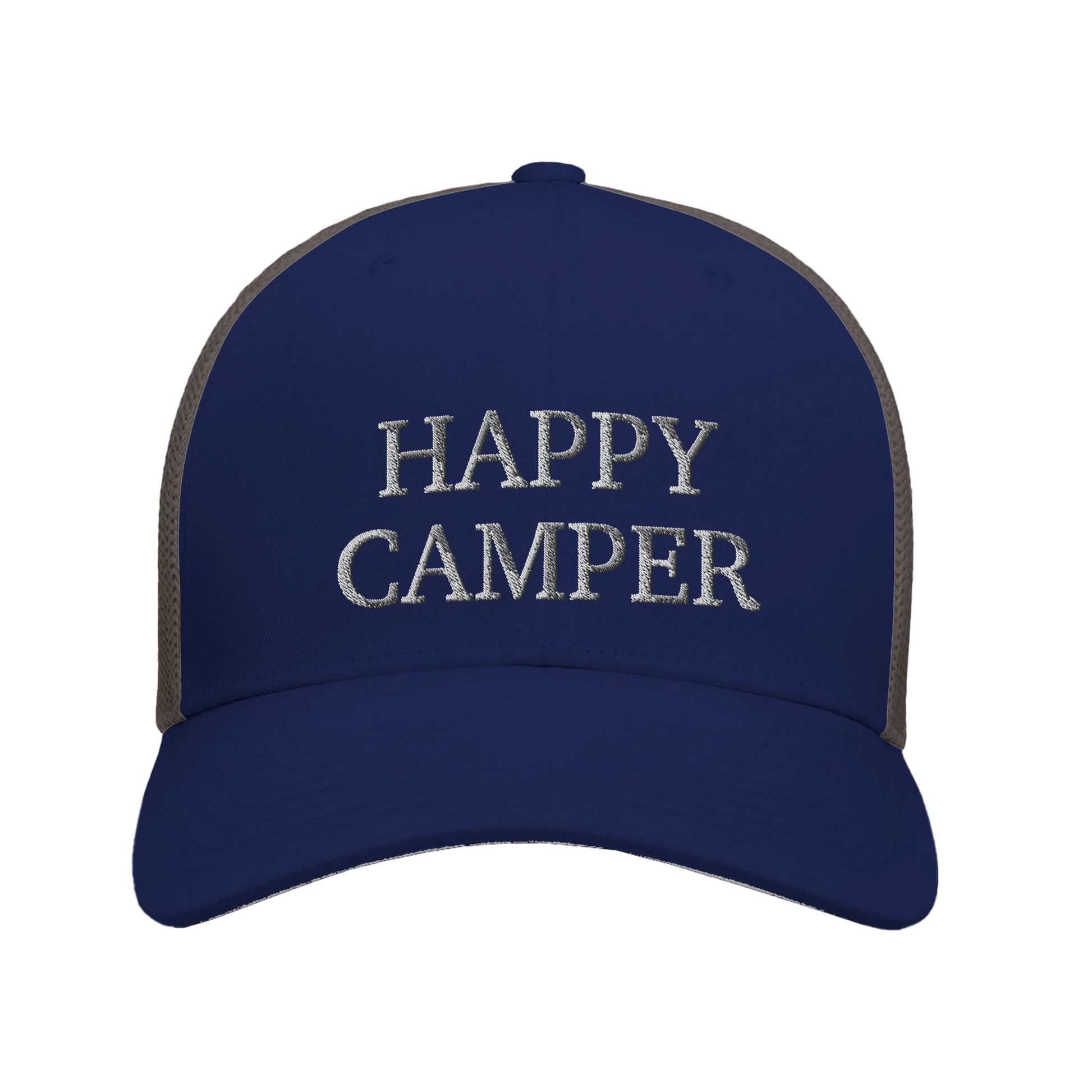 happy camper | panel trucker cap