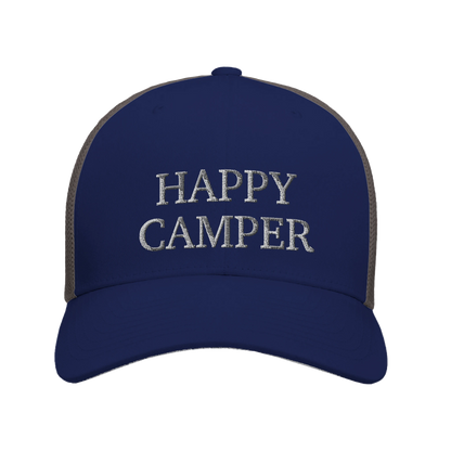 happy camper | panel trucker cap