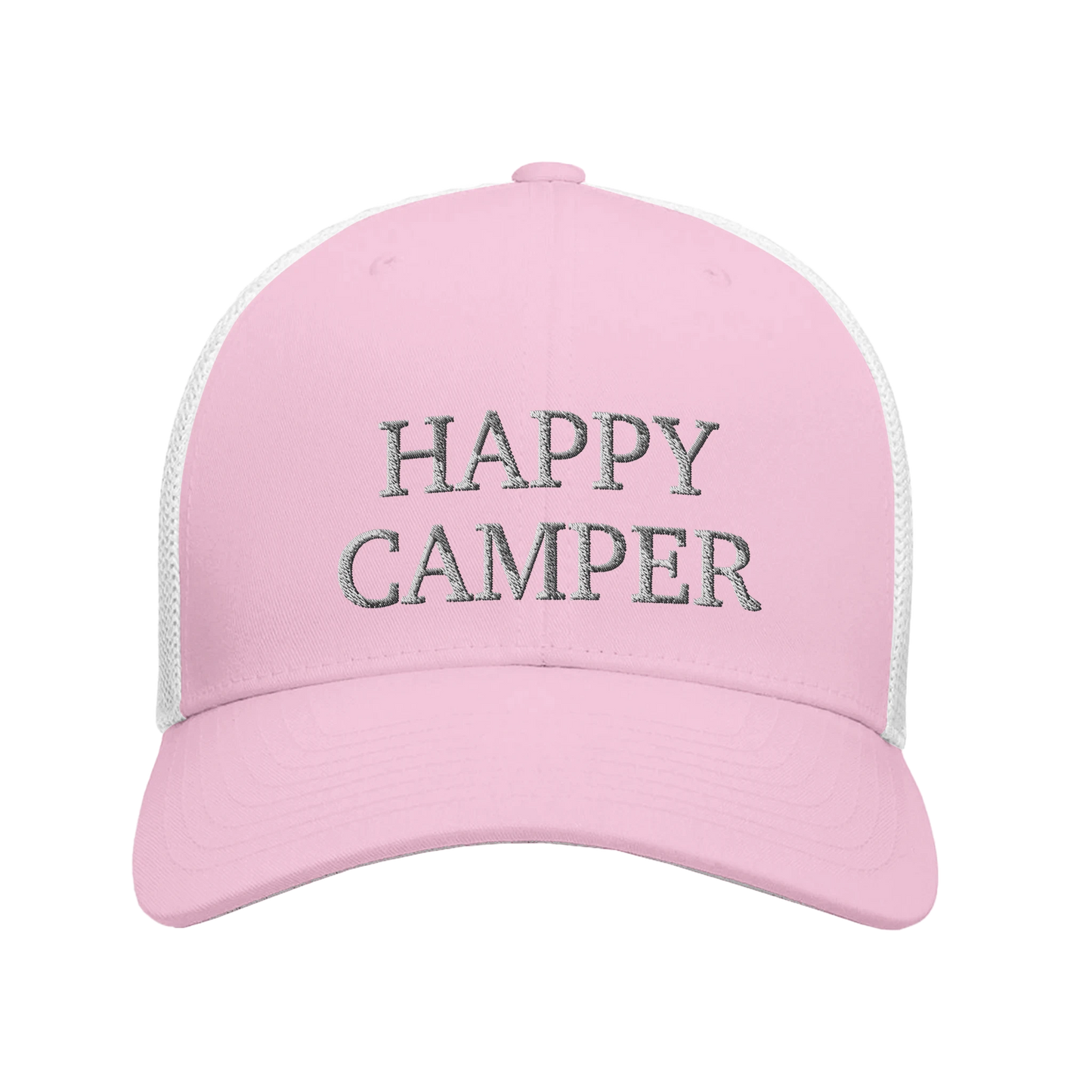 happy camper | panel trucker cap