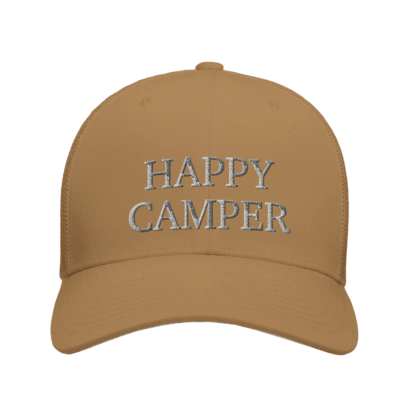 happy camper | panel trucker cap