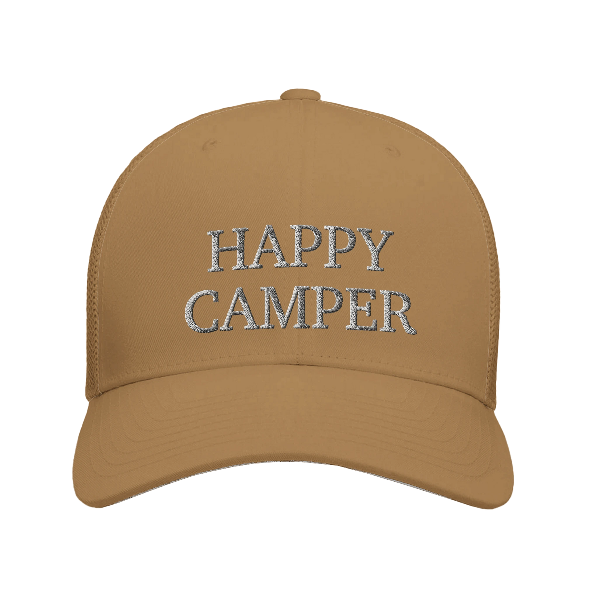 happy camper | panel trucker cap