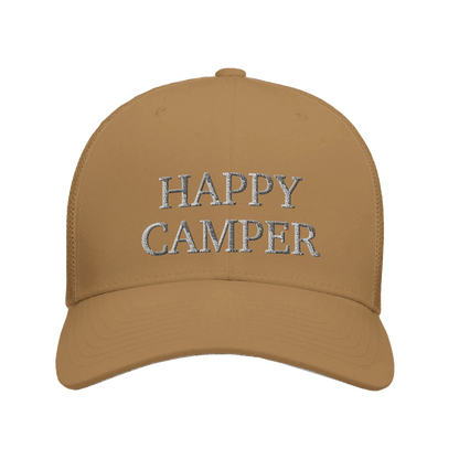 happy camper | panel trucker cap
