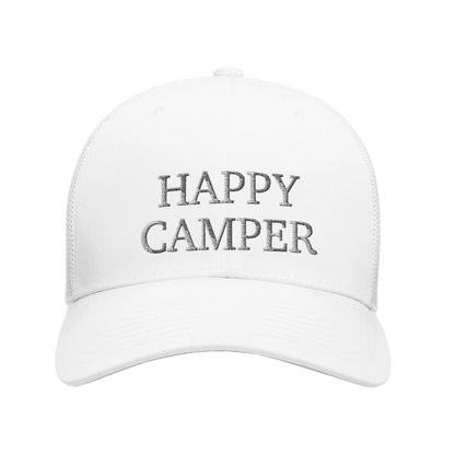 happy camper | panel trucker cap