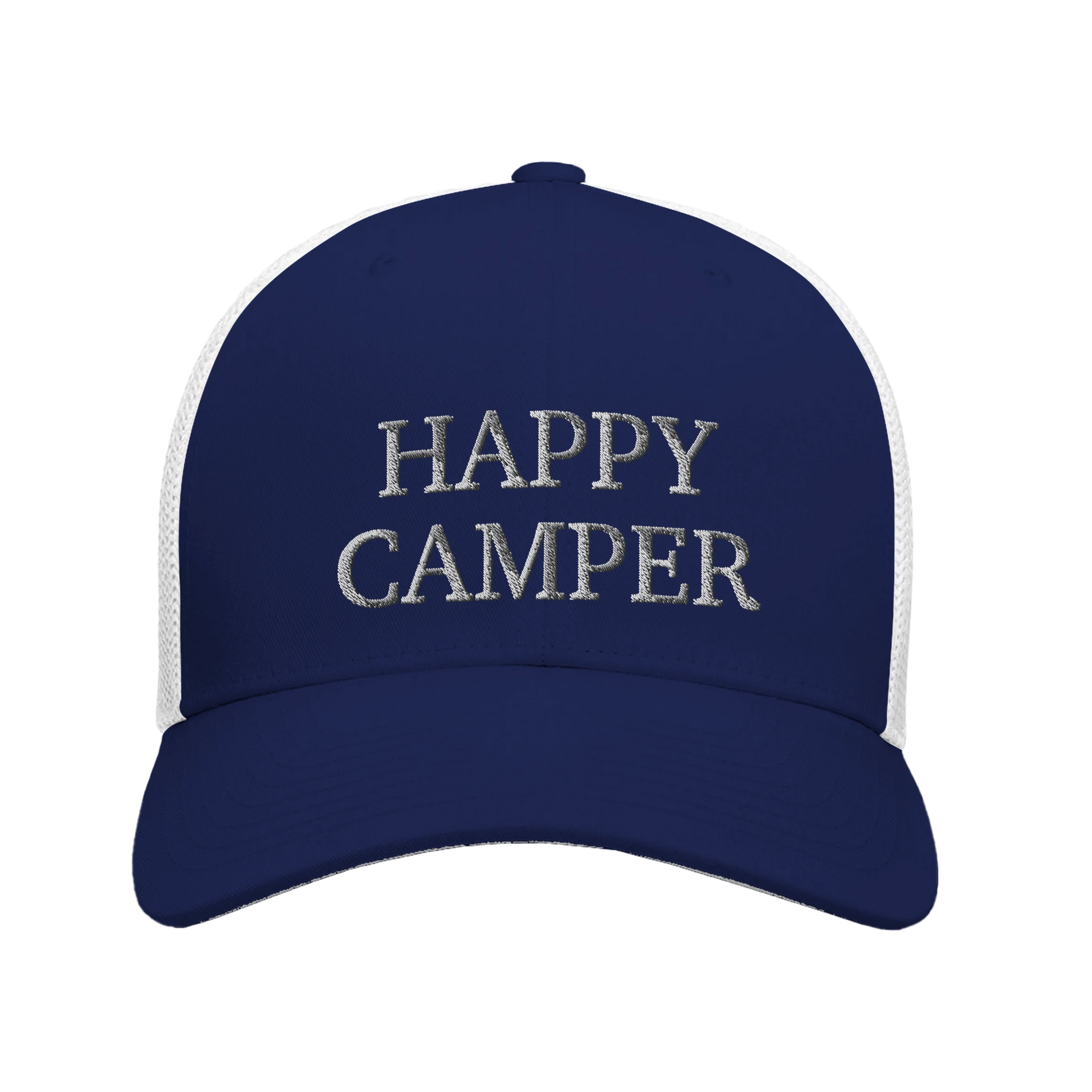 happy camper | panel trucker cap