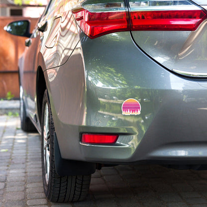 pink sunset | stickers - f u n k + f i n a