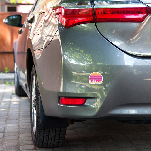 pink sunset | stickers - f u n k + f i n a