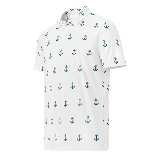 retro anchor funk | slim fit polo - f u n k + f i n a