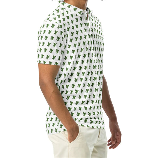 palm fronds | slim fit polo - f u n k + f i n a