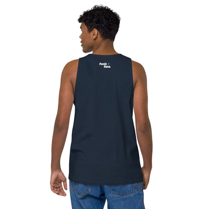 discoball | premium cotton tank top - f u n k + f i n a