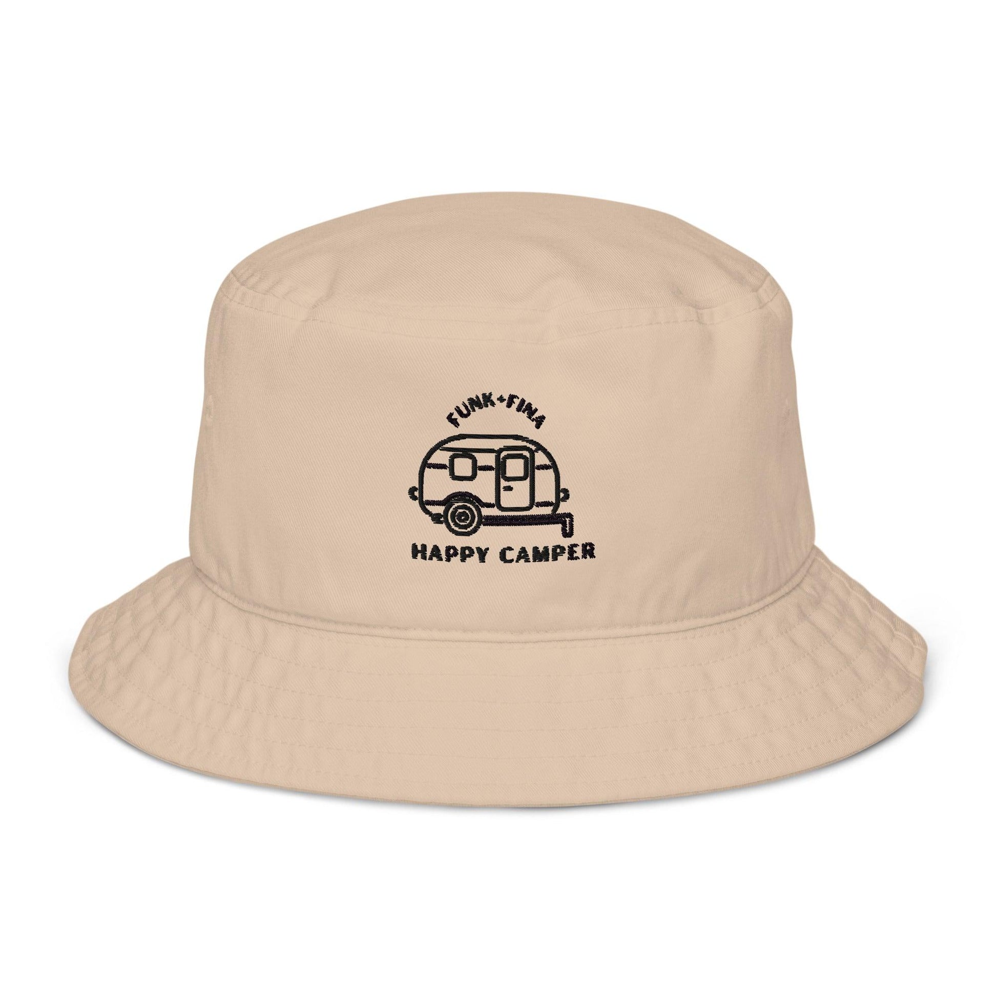 happy camper | cotton bucket hat - f u n k + f i n a