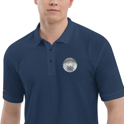 discoball | polo shirt - f u n k + f i n a