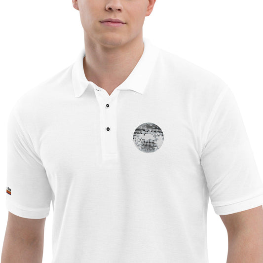 discoball | polo shirt - f u n k + f i n a