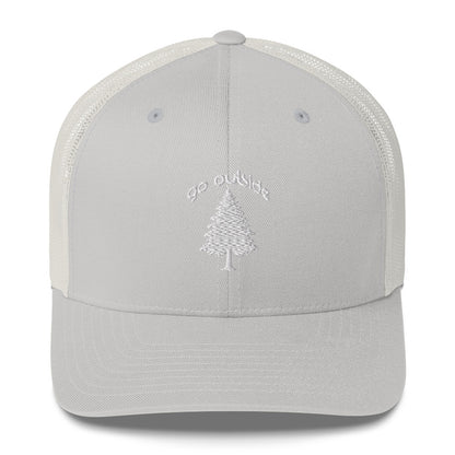 go outside tree | trucker cap
