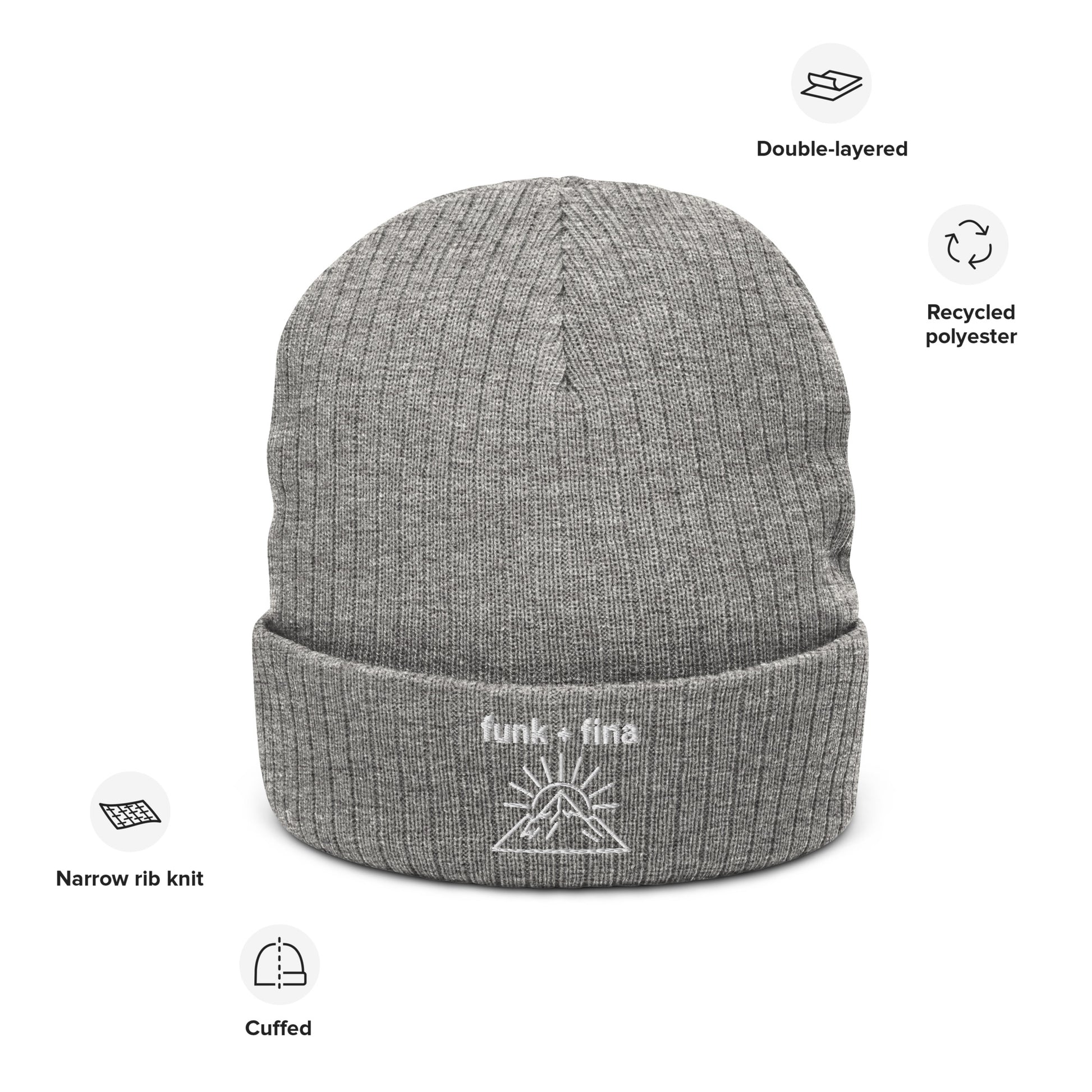 mountain peak | knit beanie