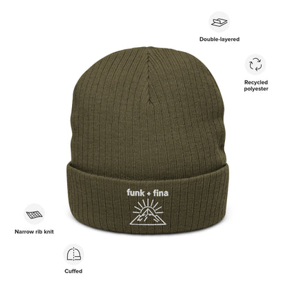 mountain peak | knit beanie