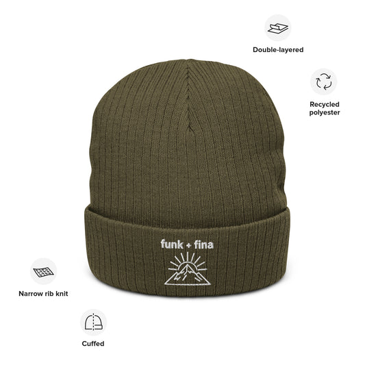 mountain peak | knit beanie