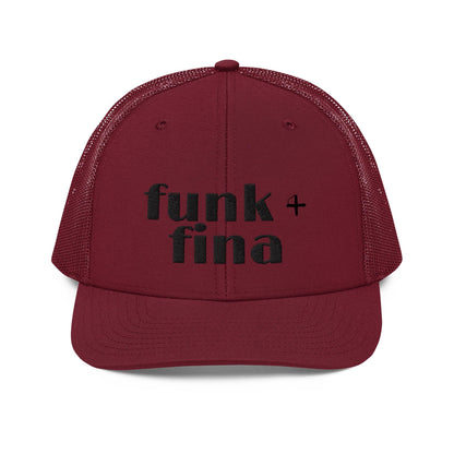 funk + fina | trucker hat - f u n k + f i n a