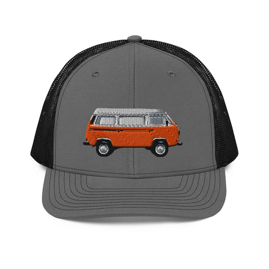 westfalia orange | trucker hat - f u n k + f i n a