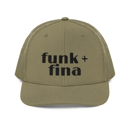 funk + fina | trucker hat - f u n k + f i n a