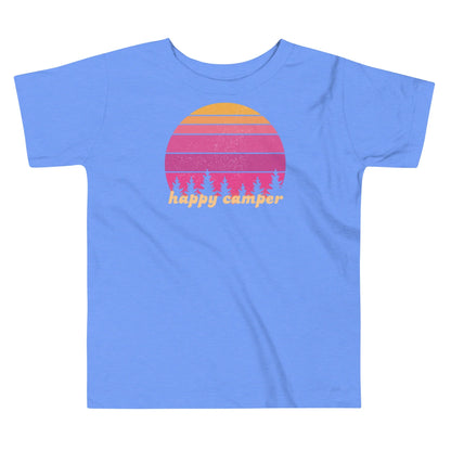 pink sunset | toddler short sleeve tee - f u n k + f i n a