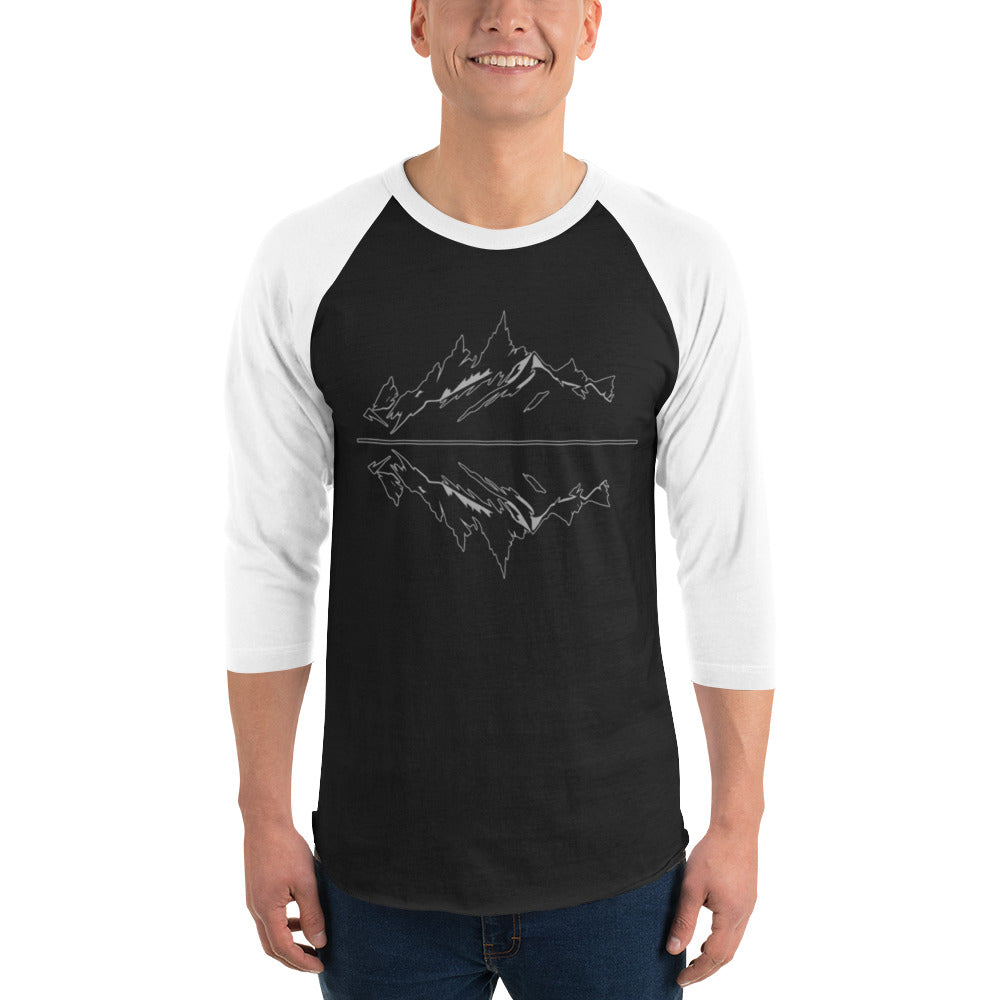 lake reflection | baseball tee