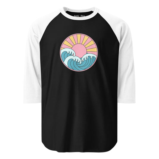 soft waves | baseball tee