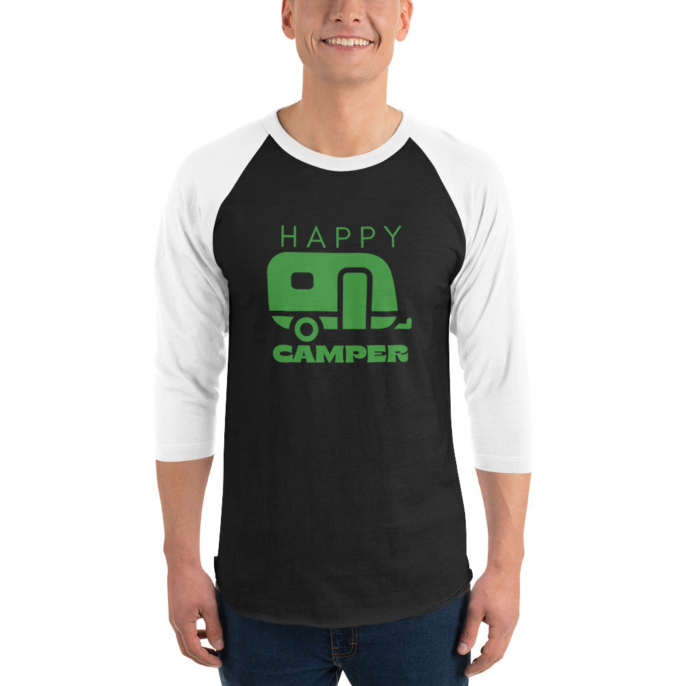 green camper | baseball tee