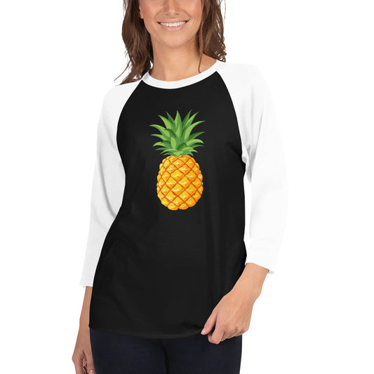 pineapple | baseball tee