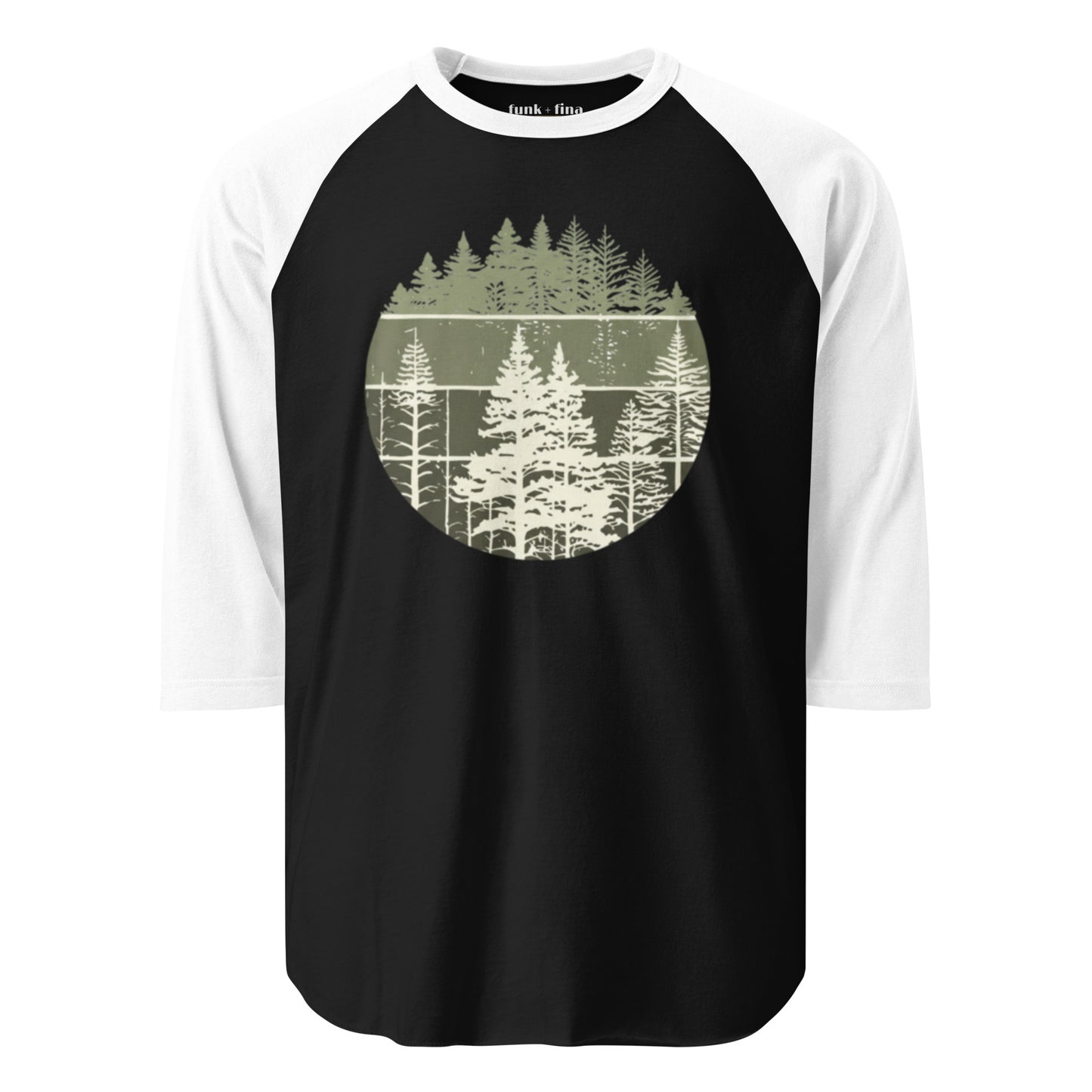 green forest | baseball tee