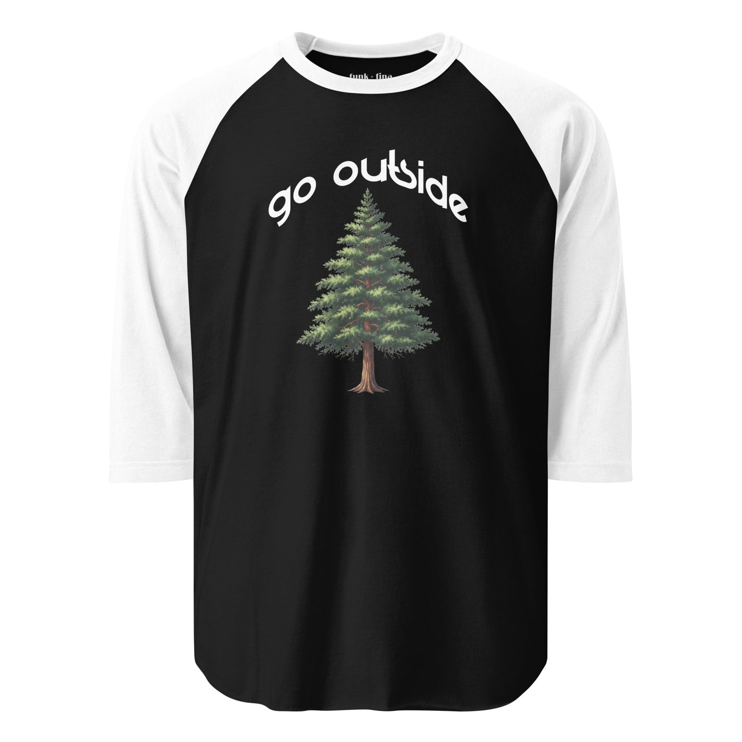 go outside tree | baseball tee