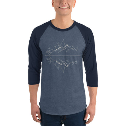 lake reflection | baseball tee