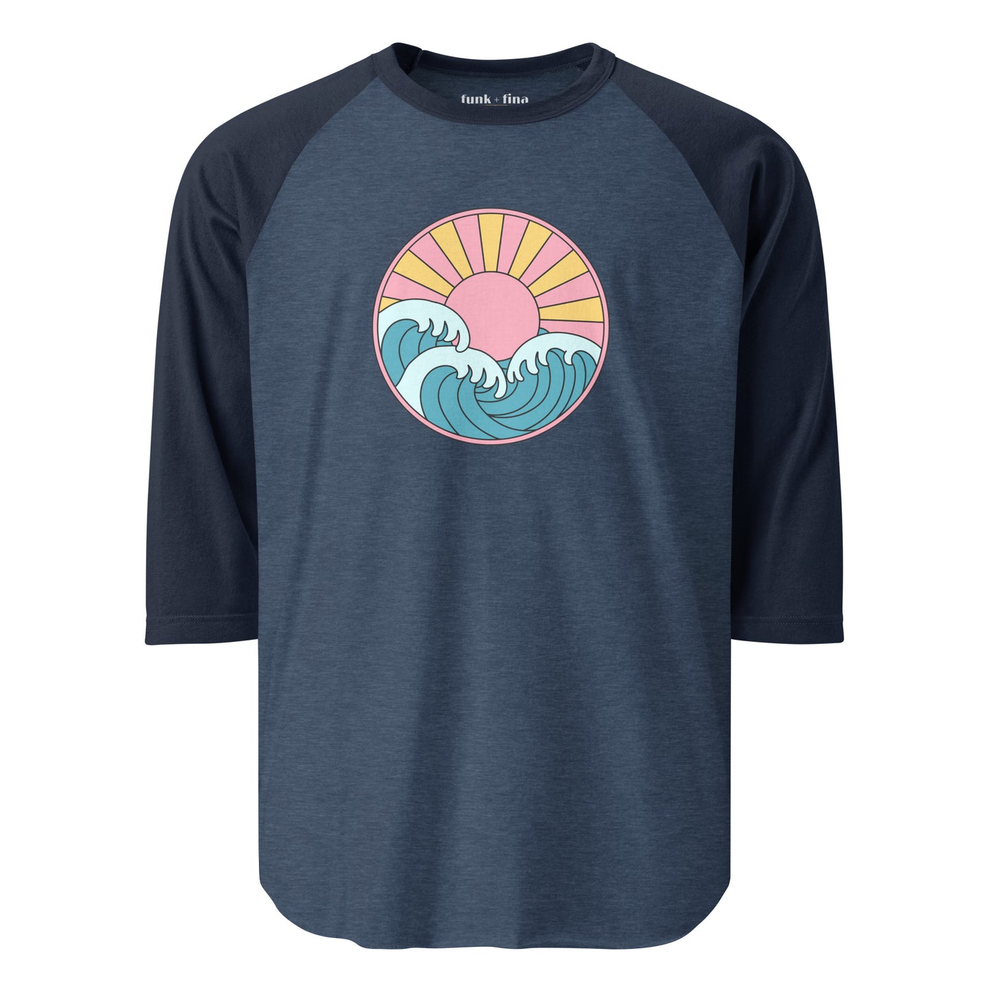 soft waves | baseball tee