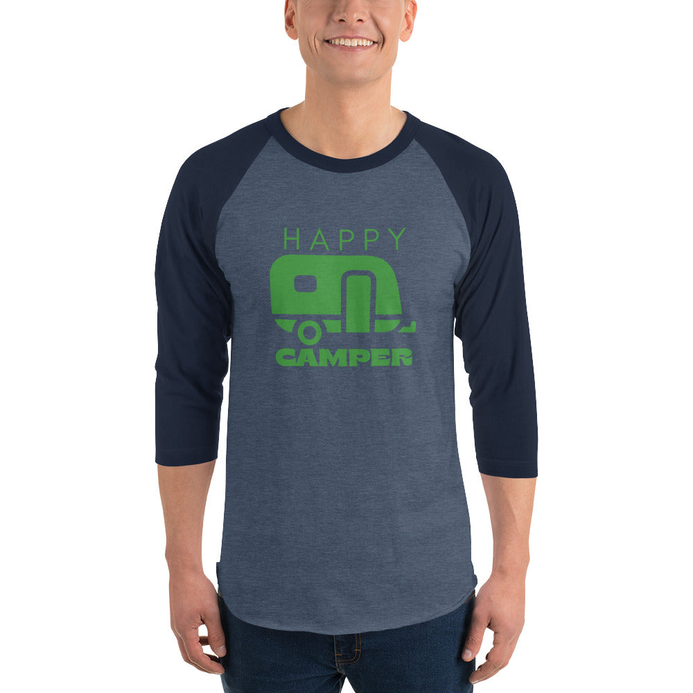 green camper | baseball tee
