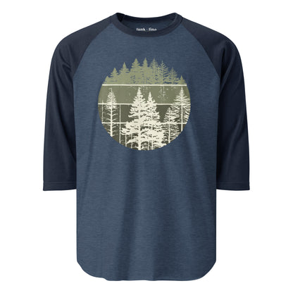 green forest | baseball tee