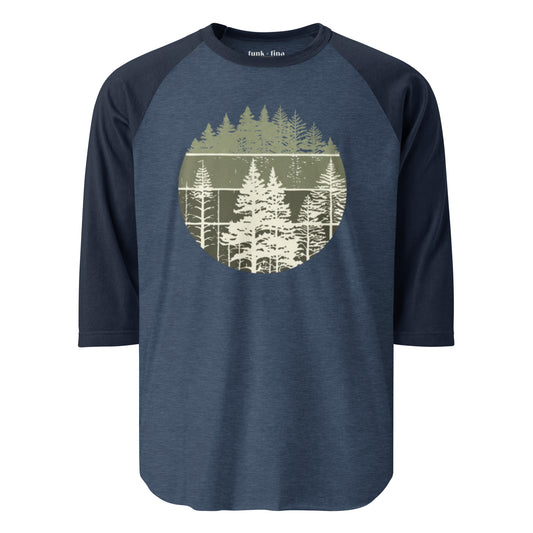 green forest | baseball tee