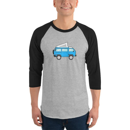 westfalia blue | baseball tee - f u n k + f i n a
