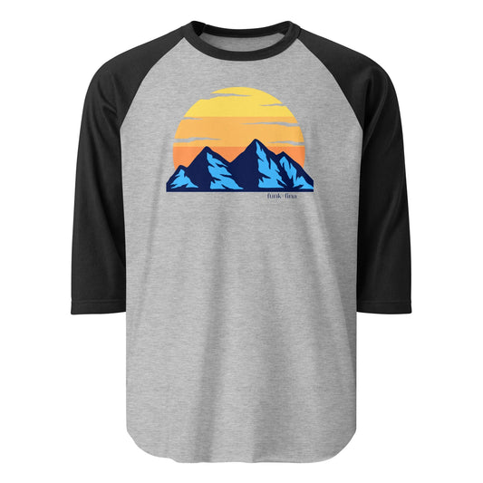 blu mountains | baseball tee - f u n k + f i n a