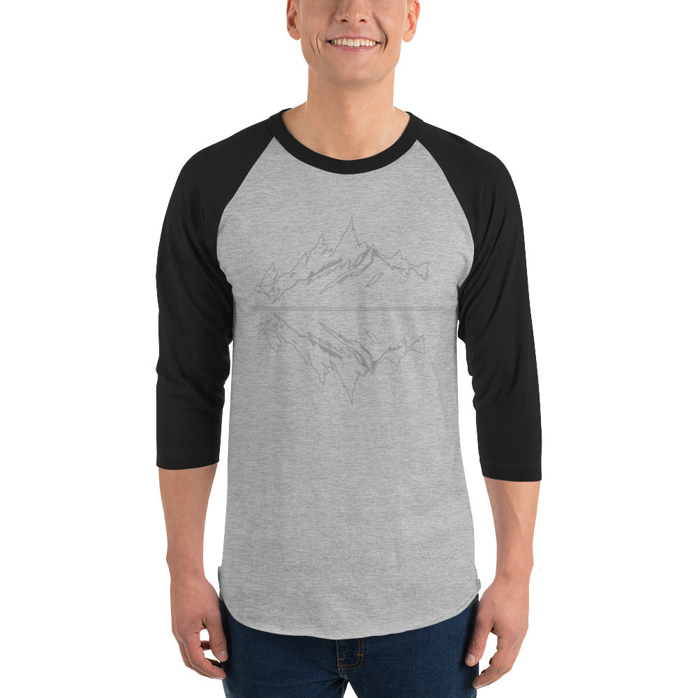 lake reflection | baseball tee