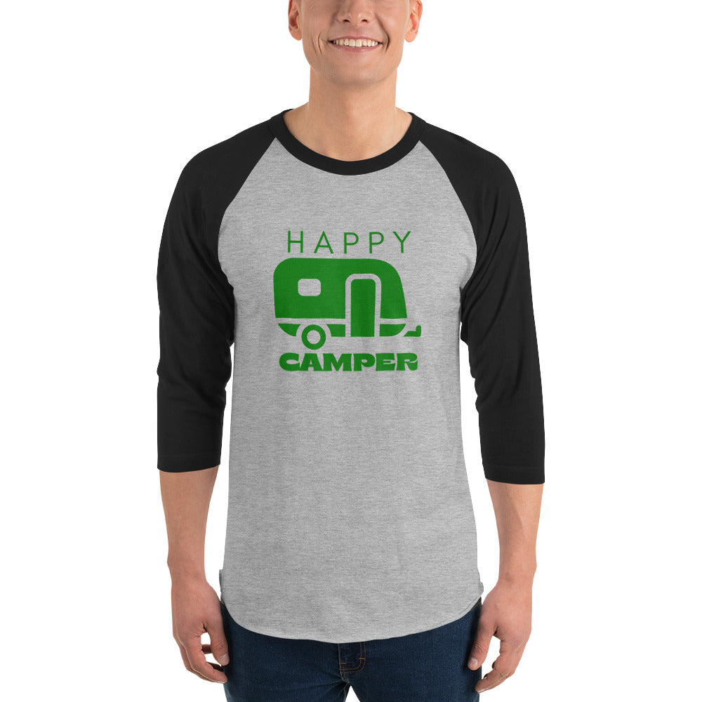 green camper | baseball tee