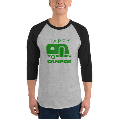 green camper | baseball tee