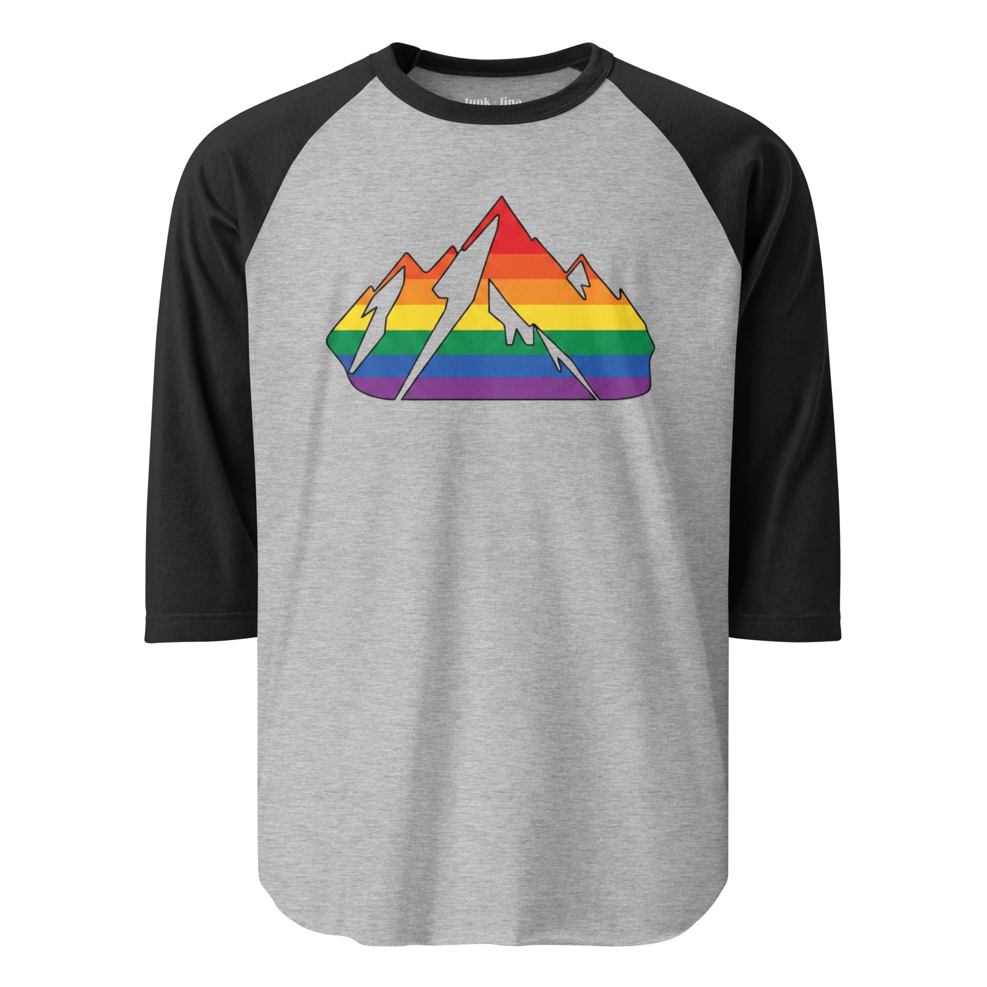 pride mountain | baseball tee