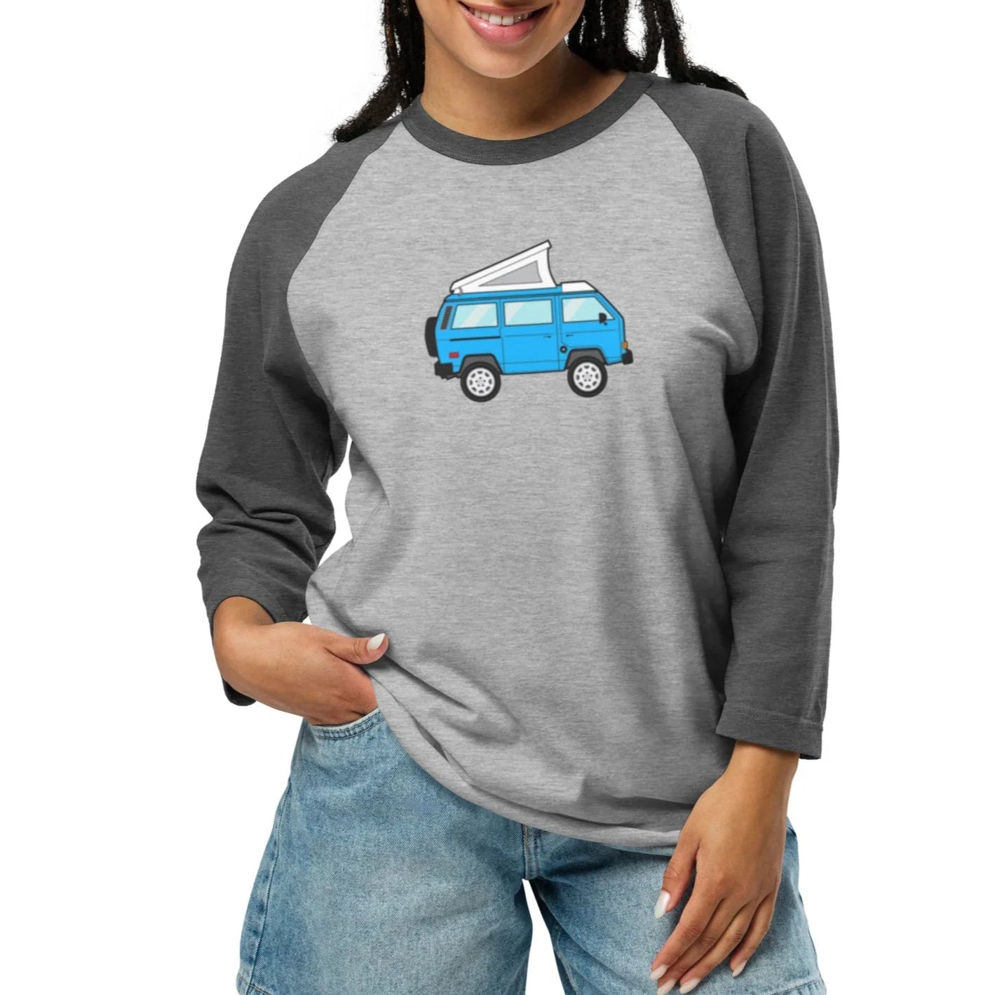 westfalia blue | baseball tee - f u n k + f i n a